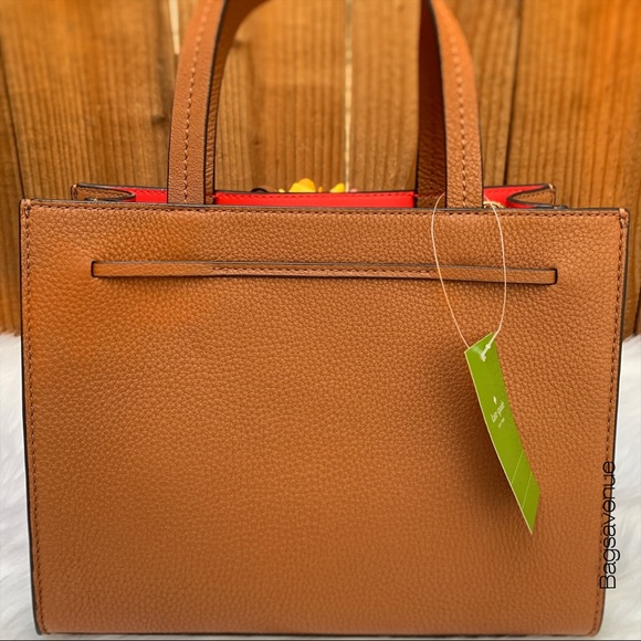 Kate spade Hayes Small Satchel leather ginger red - Picture 3 of 8